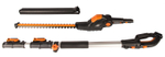 Кусторез телескопический аккумуляторный WORX WG252E.9