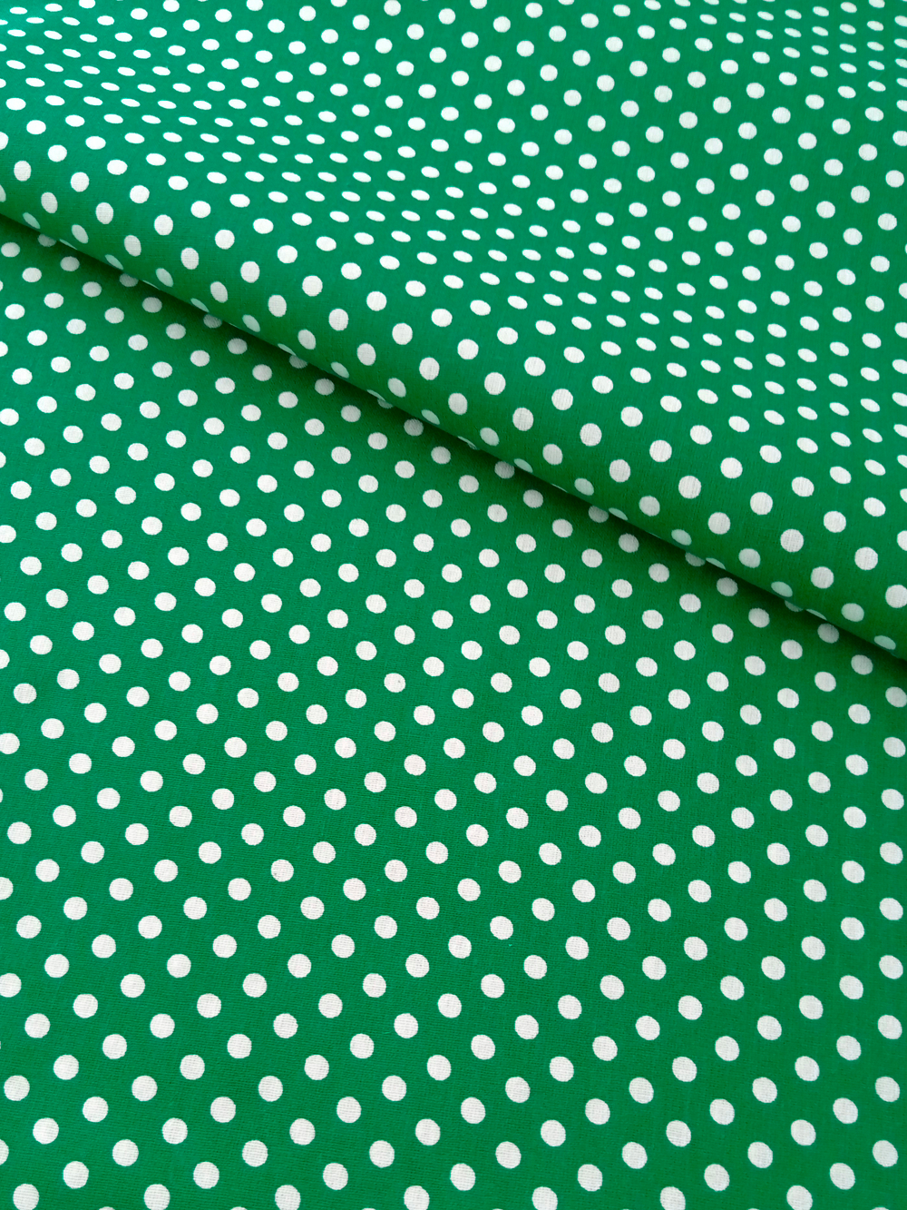 Ткань бязь плательная, рис. " Горох 6 мм", ширина 150 см, арт. 714