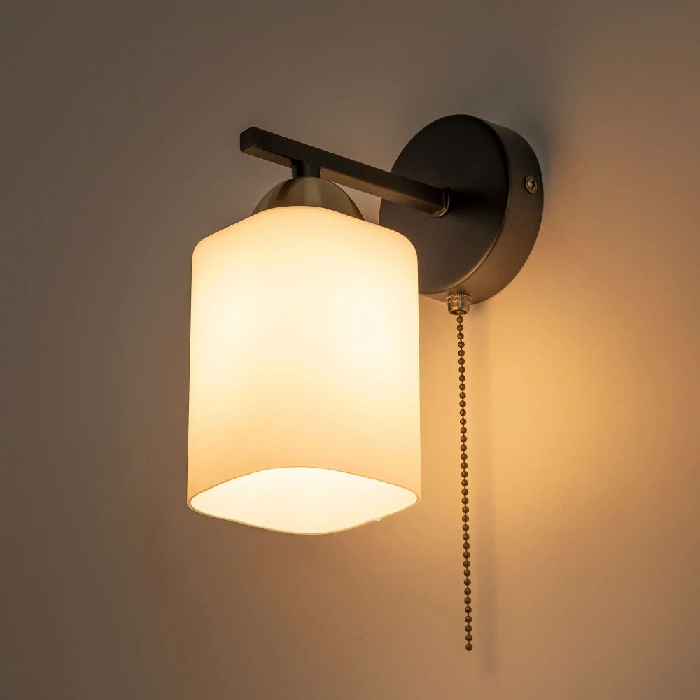 Citilux Генри CL130415 Бра с выключателем Чёрное