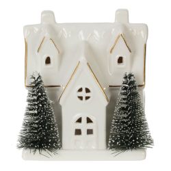 GAEM Фигурка декоративная "Домик" с подсветкой (2хLR44), L8 W6 H9 см