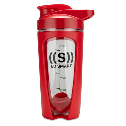 ED SMART Шейкер вишневый с клапаном, 500мл