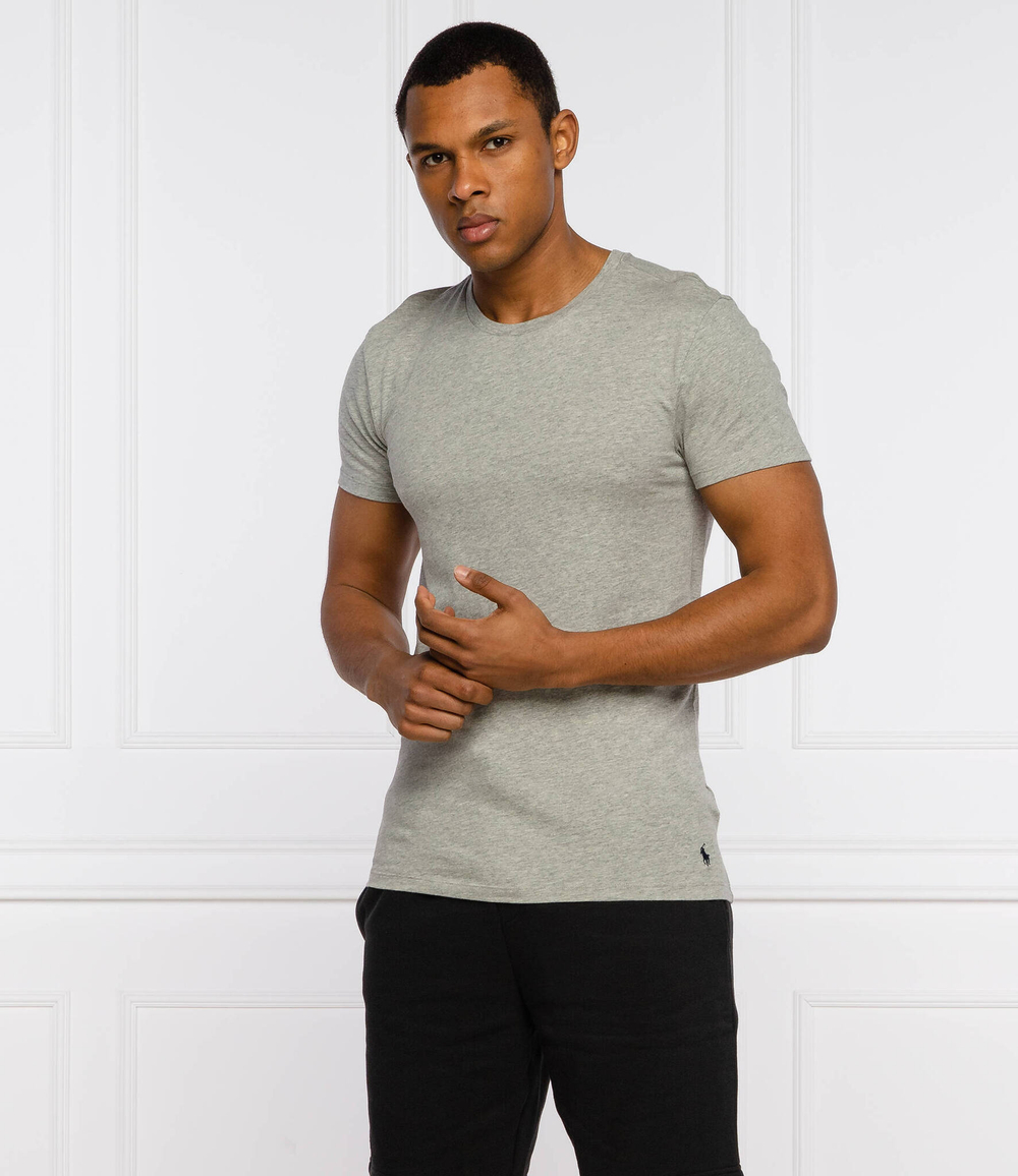 футболка 3 шт. POLO RALPH LAUREN - серый(714830304)