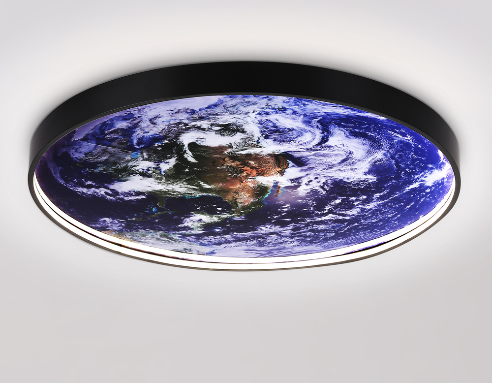 FW11135 BK черный 38W LED 3000-6400K D600*38