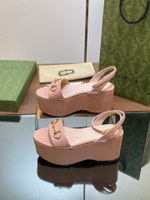Gucci Horsebit Flatform Sandal
