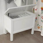 Комбинация для ванны - IKEA HEMNES, 64х37х173 см, белый, ХЕМНЭС ИКЕА