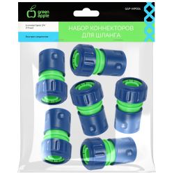 Коннектор GREEN APPLE GAP-MP004 для шланга набор 6 шт 19 мм 3/4 | GREEN APPLE