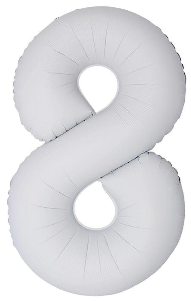 FM (40''/102 см) Цифра, 8 Slim, Белый, Матовый, 1 шт. в уп.