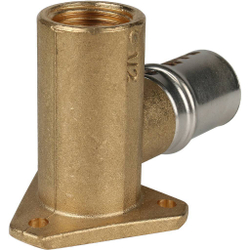 Угольник настенный с креплением удлиненный 1/2"х20