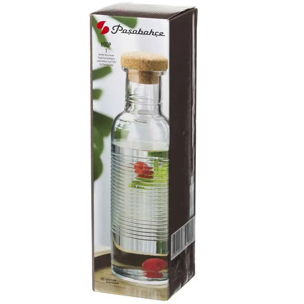 Бутылка с крышкой 1070мл «Hоор» 80352