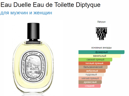 DIPTYQUE Eau Duelle Eau de Toilette 100ml (duty free парфюмерия)