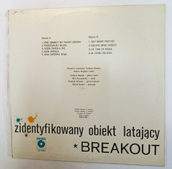 Винтажная виниловая пластинка LP Breakout ZOL (Zidentyfikowany Obiekt Latajacy) (Poland 1979)