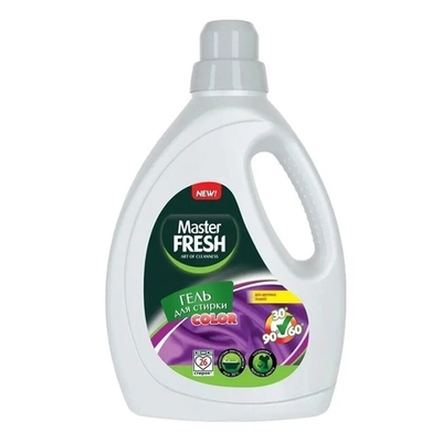 Гель для стирки color 1,3л HDPE флакон (М) Master FRESH