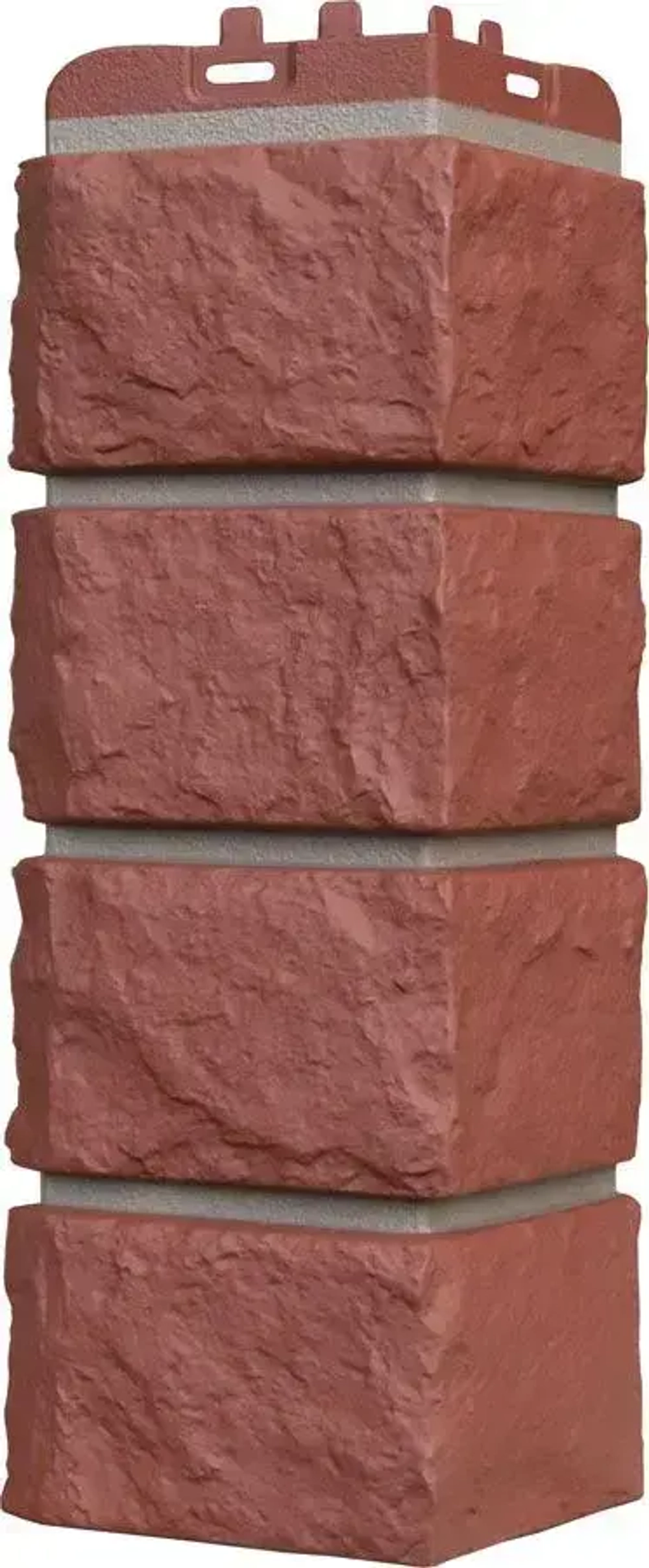 Угол наружный GL Колотый Камень Design Plus Корица тем-беж. шов (1,145*0,427м/0,992*0,392м)1уп12шт