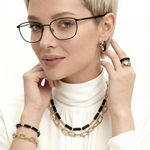 Колье Fiore Luna BLACK EPOXY BCN13254-01 GI