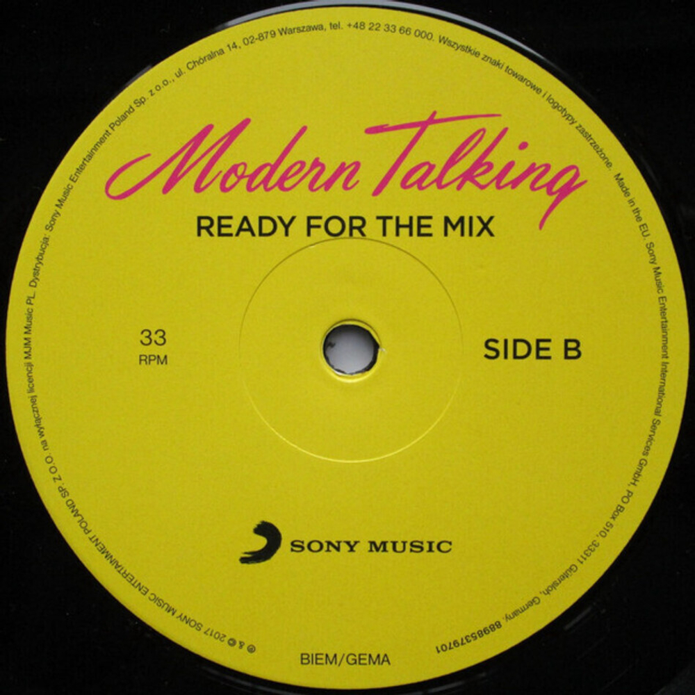 Modern Talking / Ready For The Mix (Mixes & Rarities 1984-2003)(Limited Edition)(LP)