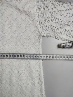 Водолазка белая с коротким рукавом 46-48 размер