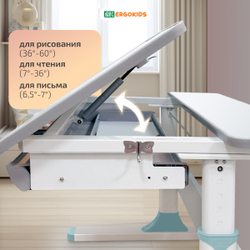 Стол письменный для школьника Ergokids Edmonton BD-610