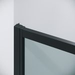 Душевой уголок Grossman Cosmo 110х90 120.K33.02.1190.21.00 профиль Черный матовый стекло прозрачное