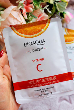 Тканевая маска с витамином С