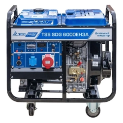 ТСС SDG 6000EH3A дизель генератор с блоком АВР ТСС С 9000/400 077016/190048