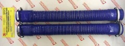 Р/к ДОН-1500Б замены патрубков ЯМЗ-238АК (ГИБКИЕ патрубки СИЛИКОН + хомуты) КН-9025