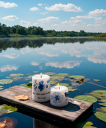 Трансфер переводной - декаль для свечей и гипса цветочки 016