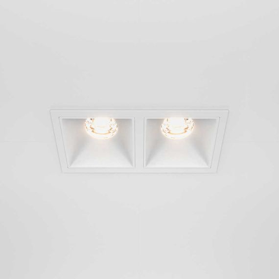Встраиваемый светильник Maytoni Alfa LED DL043-02-10W3K-SQ-W