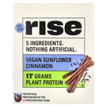 Rise Bar, Protein Bar, веганская подсолнечная корица, 12 батончиков, 60 г (2,1 унции)