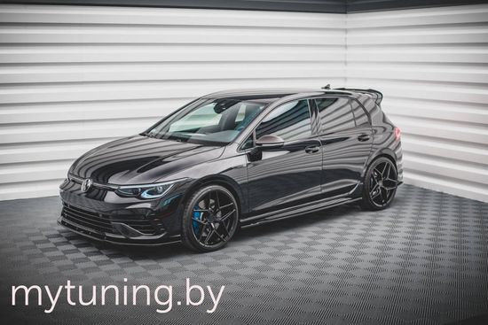 Сплиттеры накладок на пороги V.2 для VOLKSWAGEN Golf VIII R (20-...)