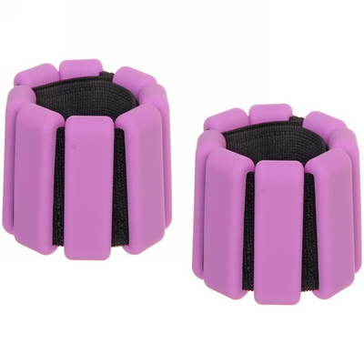 Утяжелитель для рук и ног Fit Band, 2 шт, 900 гр, фиолетовый