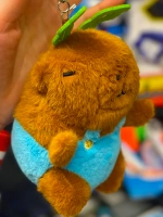 Мягкая игрушка Капибара штанишки плюшевая Capibara
