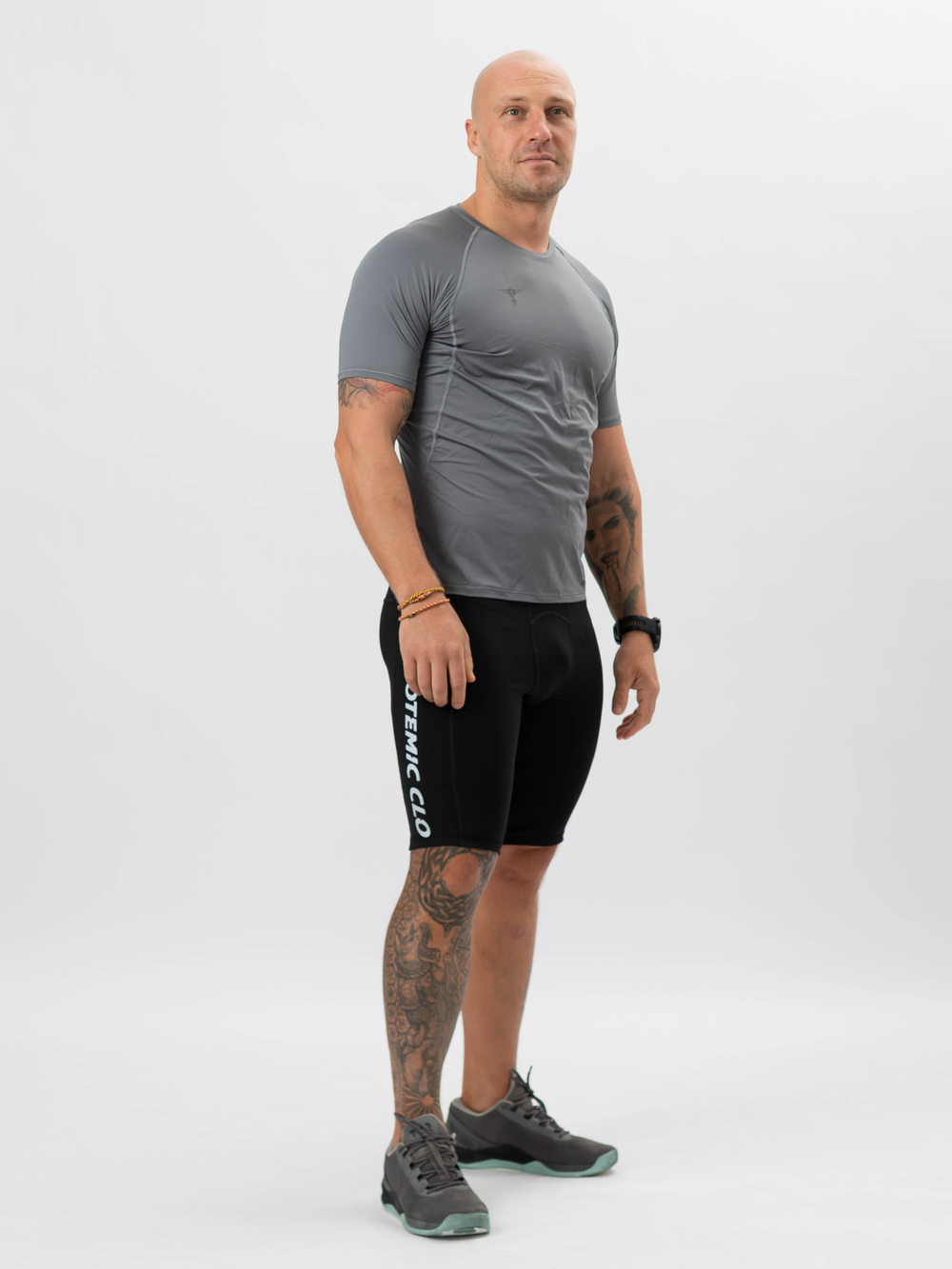 Спортивная футболка DRI FIT реглан TOTEMIC CLO сталь