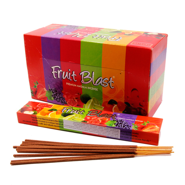 Nandita Fruit Blast Благовоние-масала Фруктовый Взрыв, 15 г