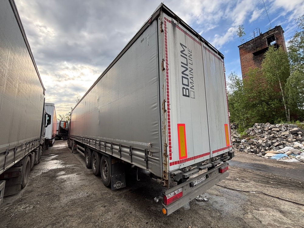 BONUM 9142* Полуприцеп шторный 914296-04 (длина 13,62 м.)