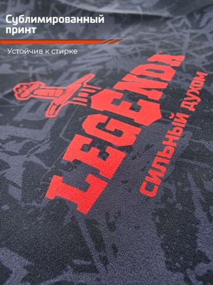 Шорты спортивные тренировочные LEGENDA Миссия черные