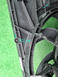 Диффузор с вентилятором Geely Coolray (2019-н.в.)