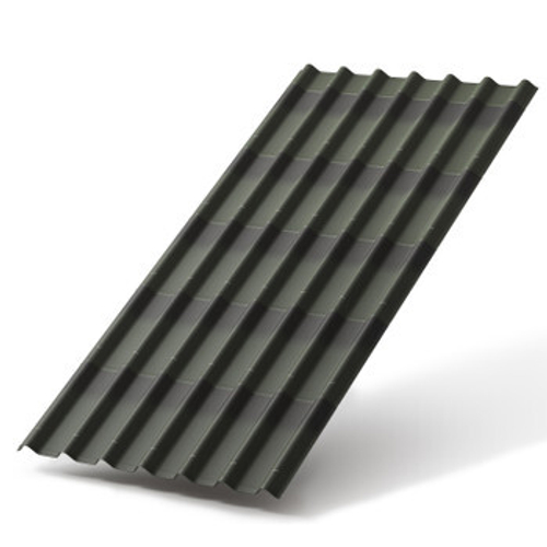 Черепица Ондулин Зеленая 1950х950 мм