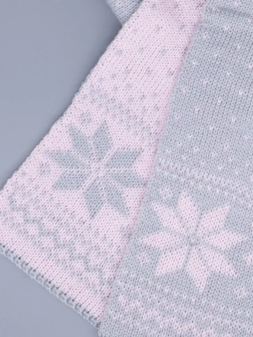 Шарф вязаный зимний для детей