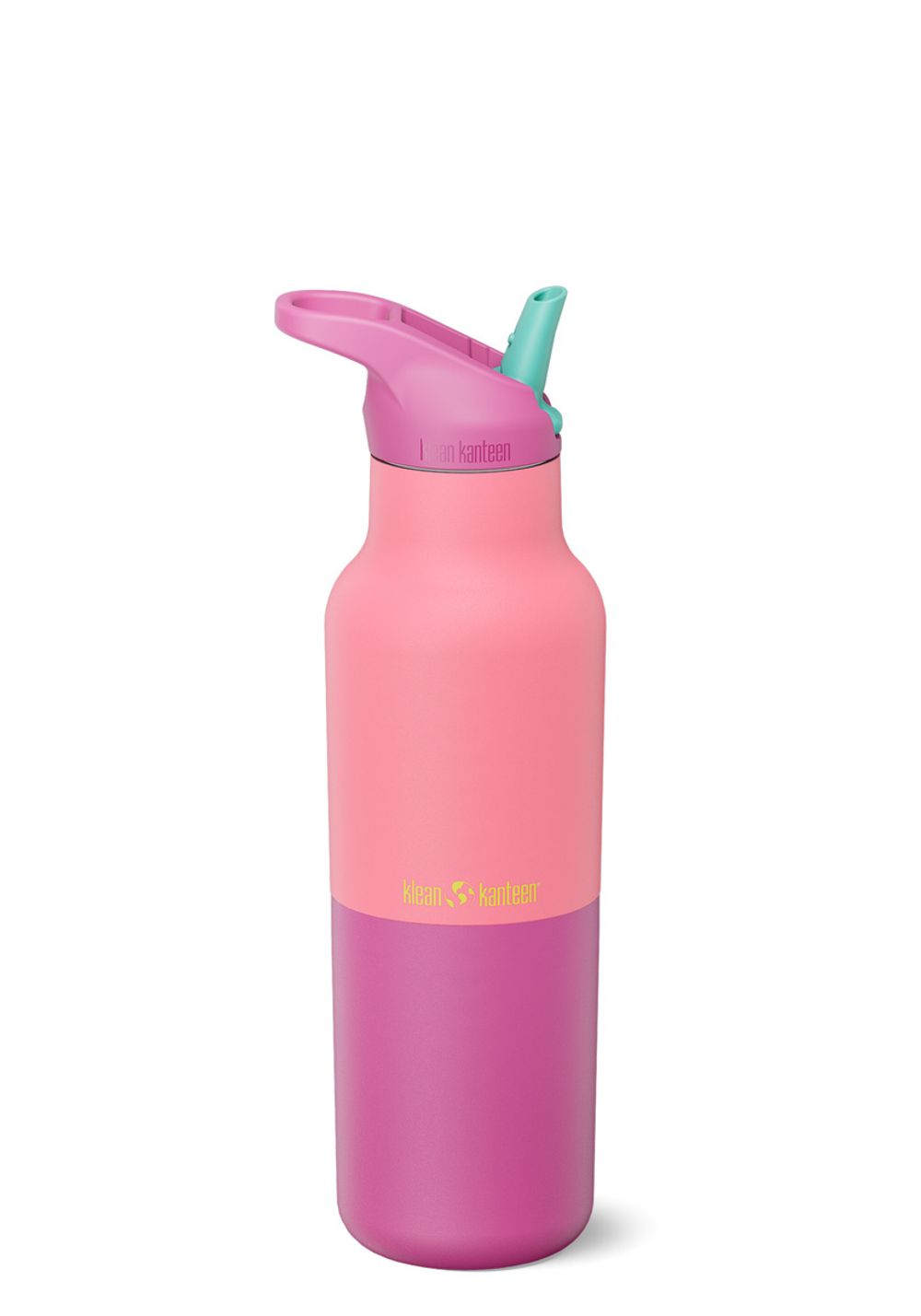 Термобутылка Klean Kanteen Rise Vac Classic Flip Sport 16oz (473 мл) Pink Lemonade Kaleidoscope