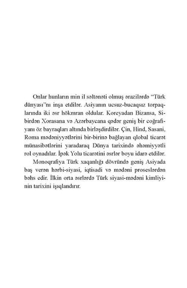 Türk xaqanlığı- I kitab