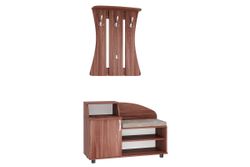 Прихожая «Хит-1» (ясень шимо темный), ЛДСП 16 мм, Мебельсон