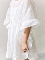 Туника пляжная из шитья, Белый