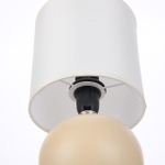 8224/1T CLASSI LN26 493 желтый, керамика/текстиль Настольная лампа E14 1*40W 220V OCTAVIA