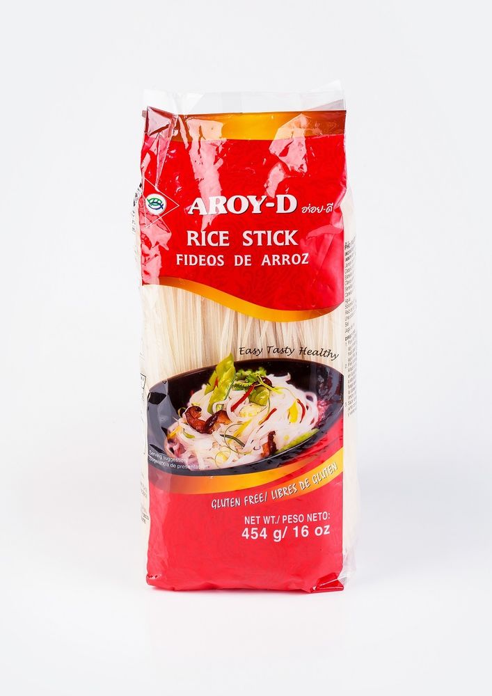 Лапша рисовая Aroy-D Rice Stick 1 мм 454 г