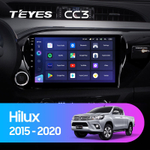 Teyes CC3 10" для Toyota Hilux 2015-2020