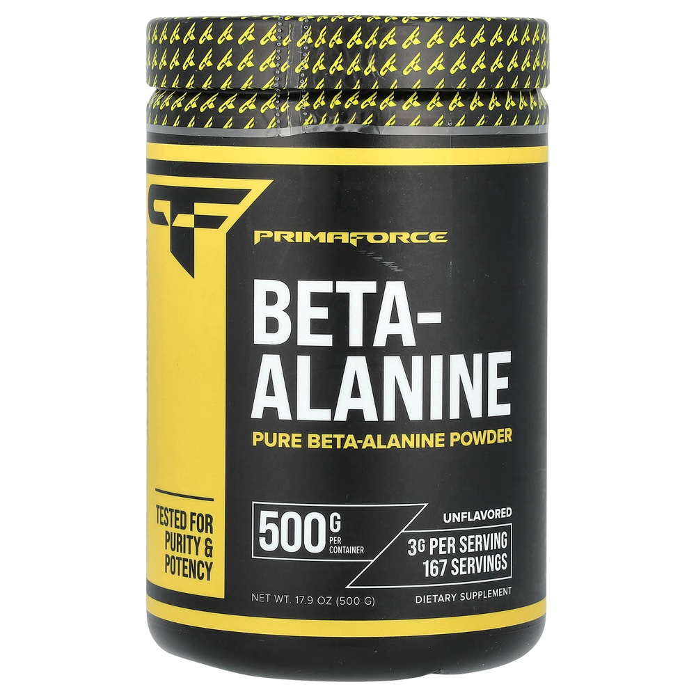 Primaforce, Бета-аланин, без добавок, 500 г (17,9 унции)