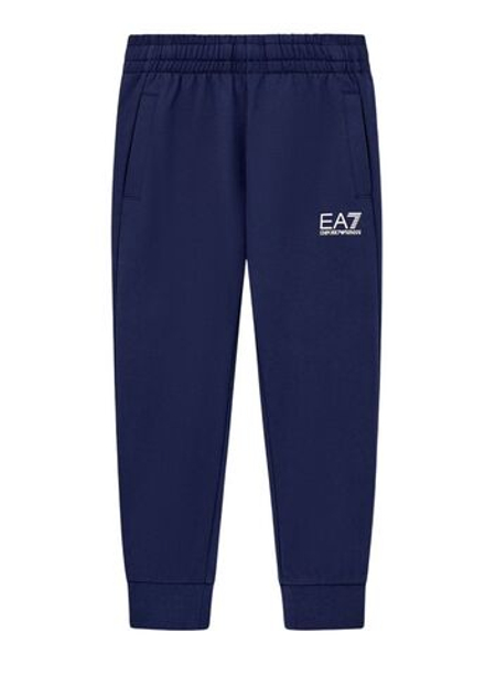 Детские теннисные брюки EA7 Boy Train Core Identity - armani blue