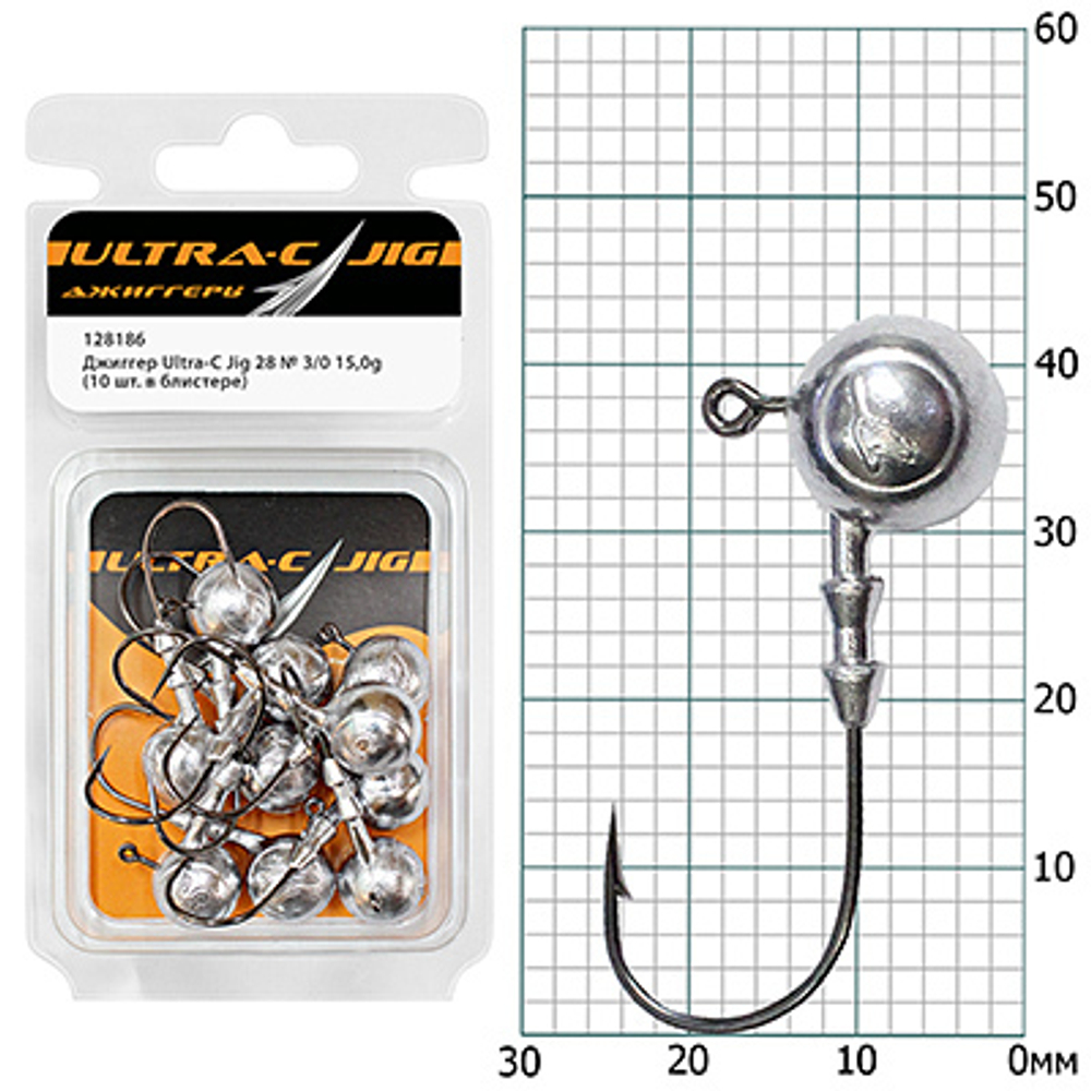 Джиггер для рыбалки Aqua Ultra-C Jig 28