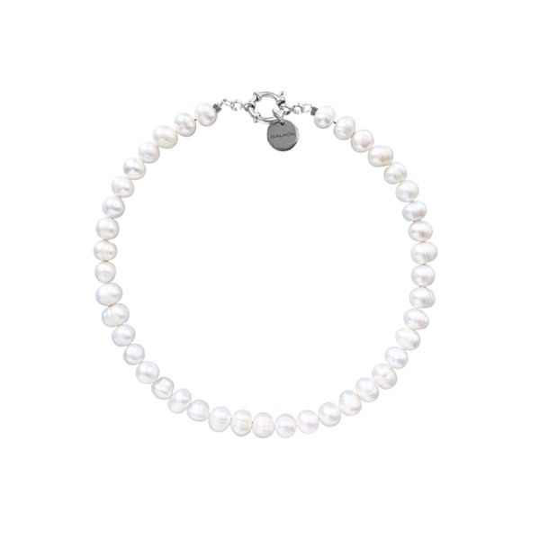 Колье из жемчуга полубарокко 9-10 мм