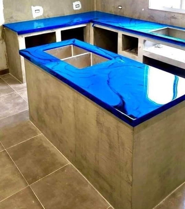 Столешница из эпоксидной смолы